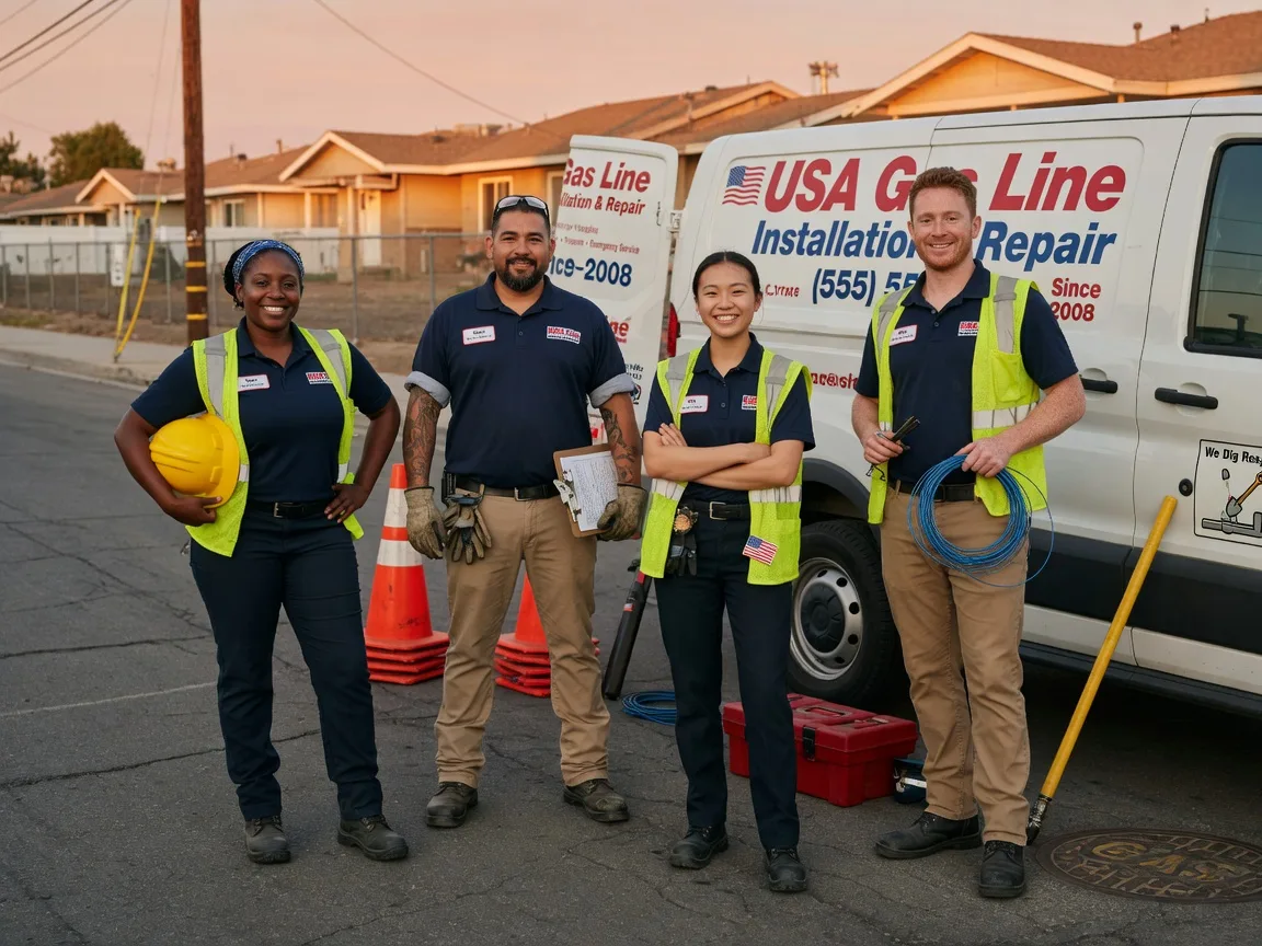 Gas Line Installation company in Albion, IA